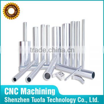 OEM aluminum parts by CNC machining, mini aluminum tubes