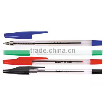 Hot sale simple and promotional plastic ball pen