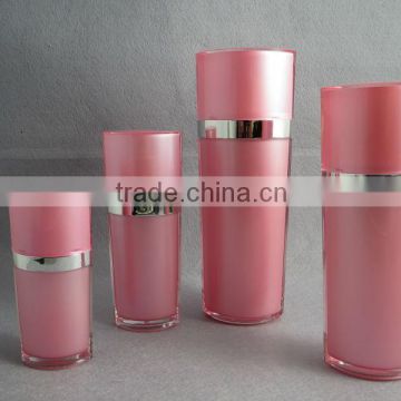 pink deeply hydrate skin eye shape cosmetic lotion bottle