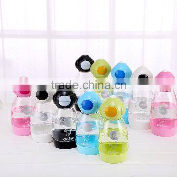 2016 plastic drinking water bottle with fancy design