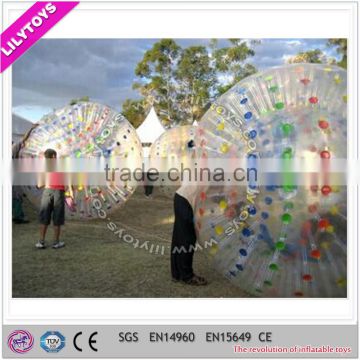 2015 cheap china Inflatable Zorb Ball for sale, Body Zorbing Ball for kids and adults games