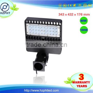 park light parking lot lighting ip67 130lm/w waterproof light dimmable china factory