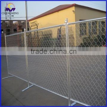 24 years factory 50x50mm chain link temporary fence from Anping Deming