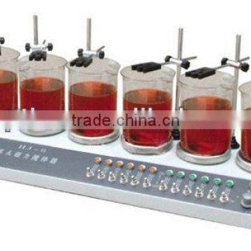 Toption lab equipment Multi-sample Magnetic heating Stirrer with hot plate