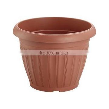 BW-PF001-04 Terra Cotta Ceramic Garden Flower Pot/Cheap headstone round plastic flower pot/High Quality Soft Nursery Plant Pot