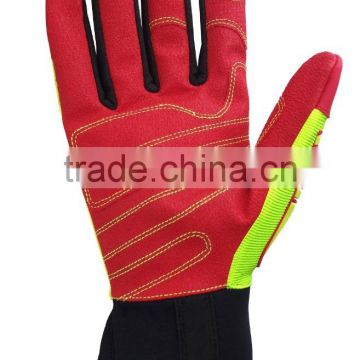 CE 4132 rigging working oil and gas high impact protective work gloves