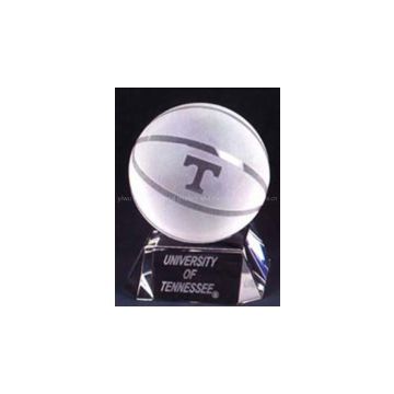 crystal basketball for NBA competition souvenirs