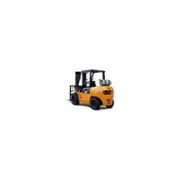 LPG Engine Fork lift Truck , Hangcha 6 Ton Stacking Forklift