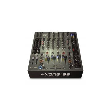 92 Fader Professional 6 Channel Club/DJ Mixer With Faders