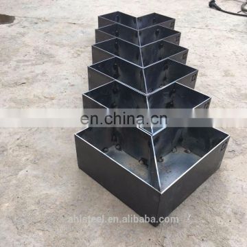 Heart-shaped Metal Planter Laser Cut Corten Steel Pots