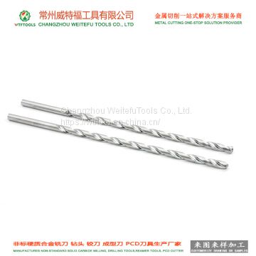 China manufcature non-standard solid carbide drilling bit tools