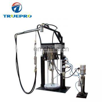 Bicomponent Rubber Spreading Machine Mini Glass Tempering Furnace