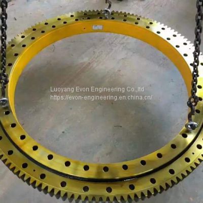 High hardness outer gear Turntable bearing for excavator