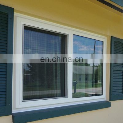 Aluminum Profile Frame for Windows and Door Sliding Vertical Folding Window With Tempered Glass