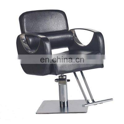 barber chair for beauty salon Hairdressing styling chair with stainless steel armrest Popular styling chair