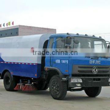 Dongfeng 4x2 road sweeper truck 6CBM