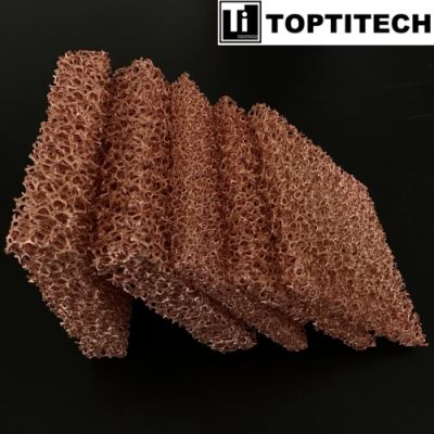10/20PPI porous copper metal foam for catalysts and electrode materials