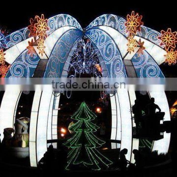 outdoor christmas street light decoration arches lights Decorations