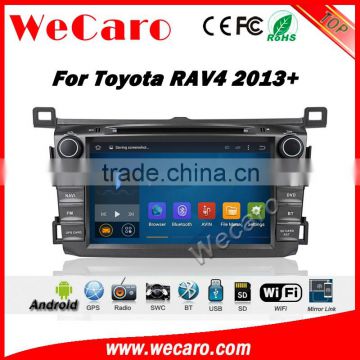Wecaro WC-TR8017 android 5.1.1 car headunit system for toyota rav4 2013-2016 car multimedia system dvd gps radio stereo wifi 3g