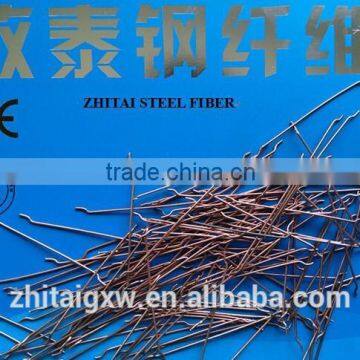 BRASS COATED Steel Fiber for Concrete Reinforcement (>2800mpa) 002