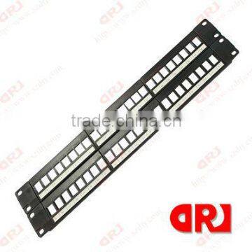 48 ports empty patch panel