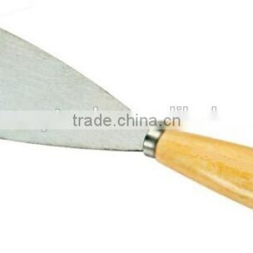 High Quality Stainless Steel Putty Knife with Woodn Handle