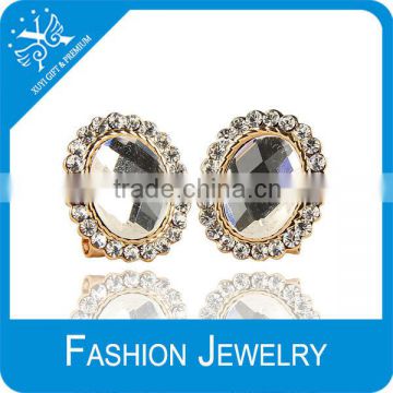 2015 hot sale attractive latest diamond earrings
