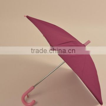 High Quality 19''*6k manual open Kids Rain Colorful straight Umbrella