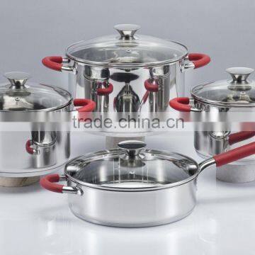 8PCS household stainless steel pot