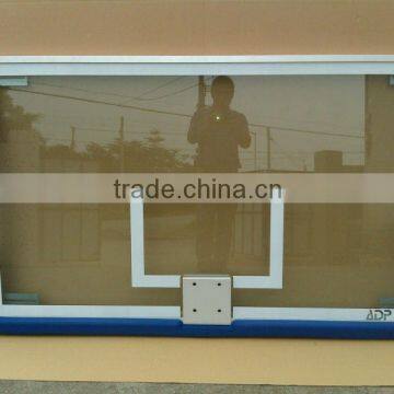 outdoor tempered glass basketball backboard