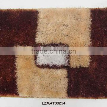 Shaggy bath mat set bath rug LZMAT00214