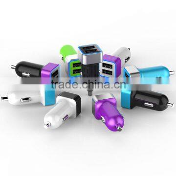2016 Nice Gift Colourful 2 USB Car Charger