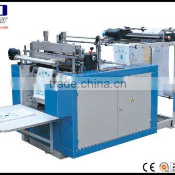 heat sealling heat cutting bag making machine