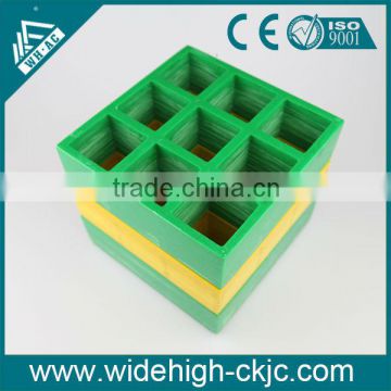 Yellow Color FRP Pultruded Grating For Walkway And Platform