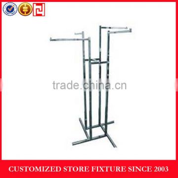 Four Ways Stainless Steel Sock Display Rack for shop