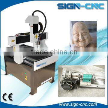 Hot sale! 6090 4 axis cnc router for sale/6090 router cnc