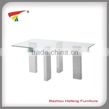 2015 cheap new design glass coffee table for sale