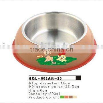 high quality metal pet bowl