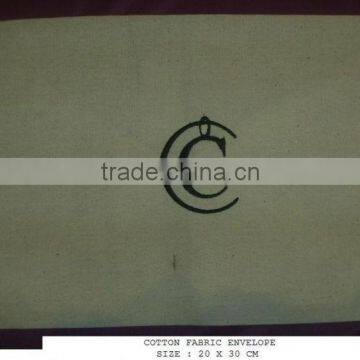 Cotton fabric envelop