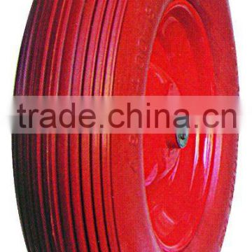 400-8 PU foam rubber wheel