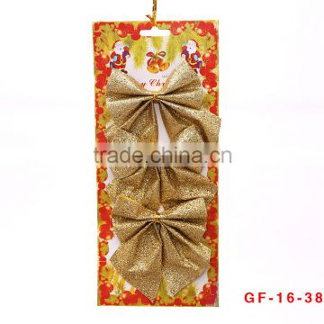 Beautiful Christmas decoration ribbons and bows yiwu factory