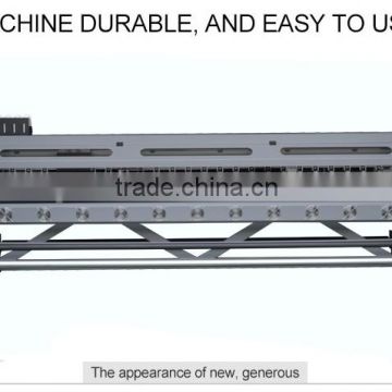 3.2msheet to sheet two dx7 heads textile double sided large format printer