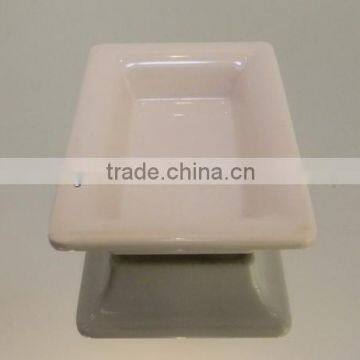 3.25" long sqaure melamine vinegar dish