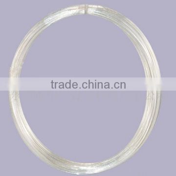 Pure silver round wire with high purity 99.99%