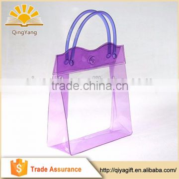 Custom transparent clear flat and transparent bags