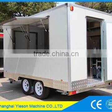 YS-FV390B high quality hotdog food cart/mobile shop trailer
