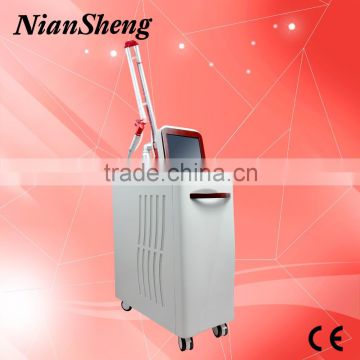 Great demand most advanced q-switched Nd yag laser1064nm 532nm 1320nm q-switched nd yag tattoo removal machine