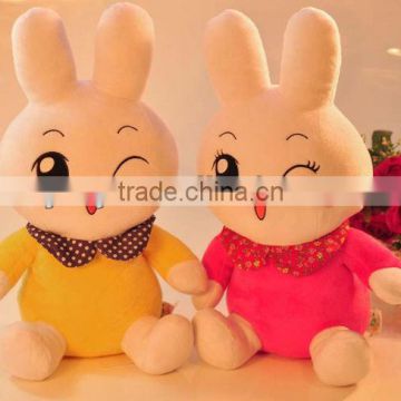 Plush speaking bunny doll baby educational rabbit toys for children