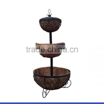 Hanging Planter Garden Planter Flower Support With Coco