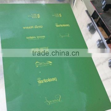 plastic parts with silk screen printing logo